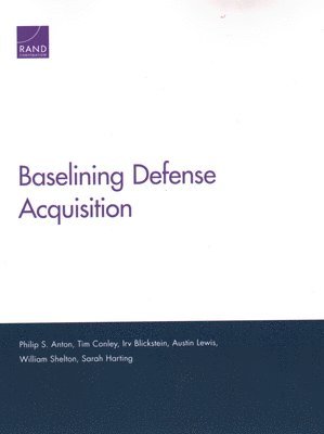 Baselining Defense Acquisition 1