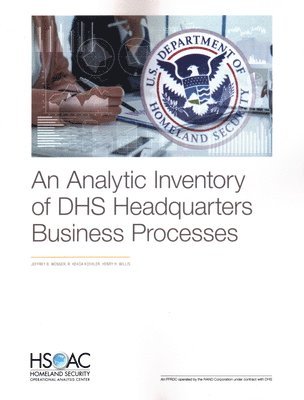 Jeffrey B Wenger, Russell Koehler, Henry H Willis - Analytic Inventory of Dhs Headquarters Business Processes, Häftad