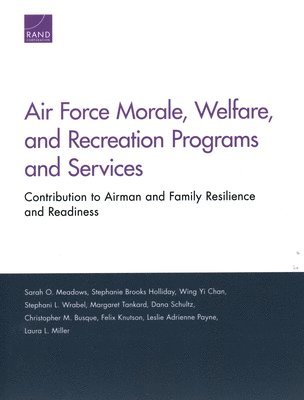Air Force Morale, Welfare, and Recreation Programs and Services