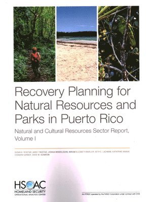 Susan A Resetar, Abbie Tingstad, Joshua Mendelsohn, Miriam E Marlier, Beth E Lachman, Katherine Anania, Chandra Garber, David M Adamson - Recovery Planning for Natural Resources and Parks in Puerto Rico, Häftad