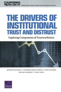 bokomslag Drivers of Institutional Trust and Distrust