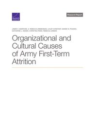 bokomslag Organizational and Cultural Causes of Army First-Term Attrition