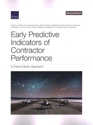 bokomslag Early Predictive Indicators of Contractor Performance