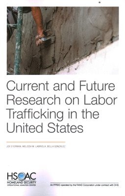 Joe Eyerman, Melissa M Labriola, Bella González - Current and Future Research on Labor Trafficking in the United States, Häftad