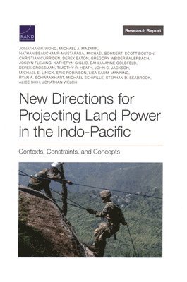 bokomslag New Directions for Projecting Land Power in the Indo-Pacific