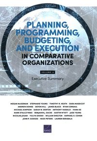 bokomslag Planning, Programming, Budgeting, and Execution in Comparative Organizations