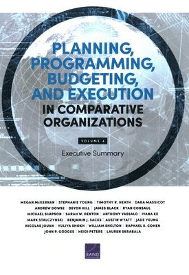 Planning, Programming, Budgeting, and Execution in Comparative Organizations