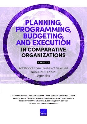 bokomslag Planning, Programming, Budgeting, and Execution in Comparative Organizations