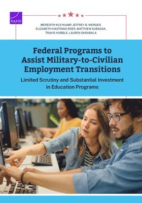 Meredith Kleykamp, Jeffrey B Wenger, Elizabeth Hastings Roer - Federal Programs to Assist Military-to-Civilian Employment Transitions, Häftad