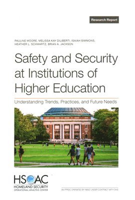 bokomslag Safety and Security at Institutions of Higher Education