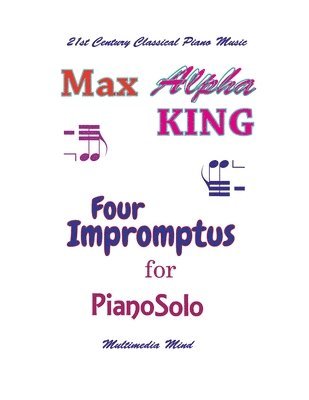 bokomslag 4 Impromptus for Piano Solo