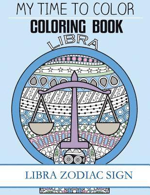 bokomslag Libra Zodiac Sign - Adult Coloring Book