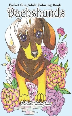 bokomslag Pocket Size Adult Coloring Book Dachshunds