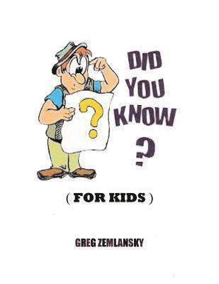 Greg Zemlansky - Did You Know?, Häftad
