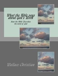 bokomslag What the Bible says about God's Word: How the Bible Describes the word of God
