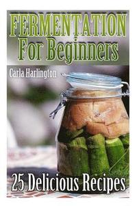 bokomslag Fermentation For Beginners: 25 Delicious Recipes: (Fermentation Recipe Book, Lacto Fermented Vegetables)