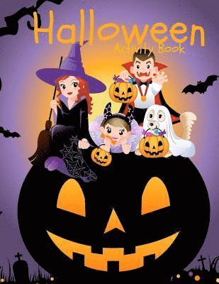 Busy Hands Books - Halloween Activity Book: Over 60 Activity Pages and Coloring Pages: Halloween Activities: Mazes Word Search Matching Tracing and More!, Häftad