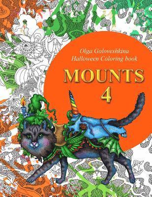 bokomslag Mounts 4: Halloween coloring book