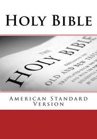 bokomslag Holy Bible: American Standard Version