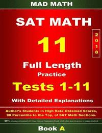 bokomslag 2018 New SAT Math Tests 01-11 Book A