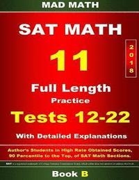 bokomslag 2018 New SAT Math Tests 12-22 Book B