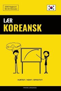 bokomslag Laer Koreansk - Hurtigt / Nemt / Effektivt