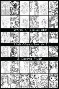bokomslag World of Elementals: Adult Coloring Book Vol 1