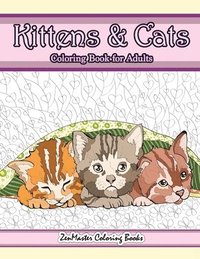 bokomslag Kittens and Cats Coloring Book For Adults