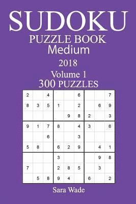 bokomslag 300 Medium Sudoku Puzzle Book - 2018