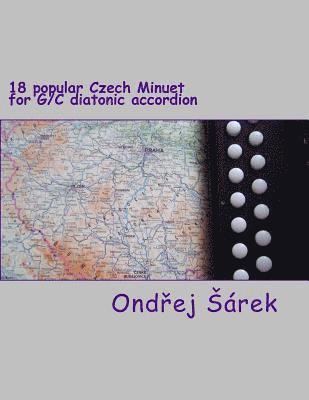 18 popular Czech Minuet for G/C diatonic accordion 1