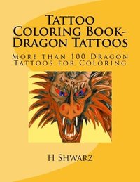 bokomslag Tattoo Coloring Book-Dragon Tattoos