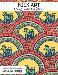 bokomslag Folk Art: A Design and Coloring Book