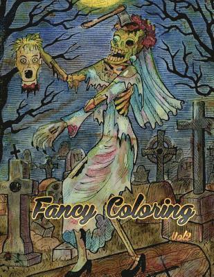 bokomslag Fancy Coloring: Beauty of Horror Adults Coloring Books Vol2