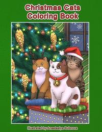 bokomslag Christmas Cats Coloring Book: Cats and Kittens Holiday Coloring Book for Adults