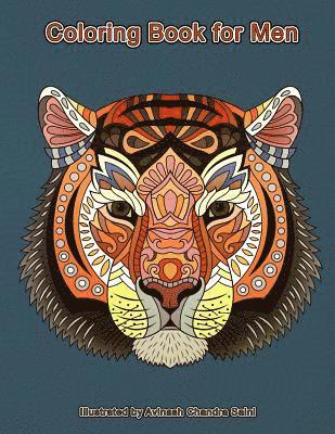 Coloring Book For Men: Masculine Coloring Designs