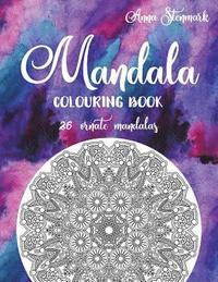 bokomslag Mandala colouring book - 26 ornate mandalas: The purple mandala book