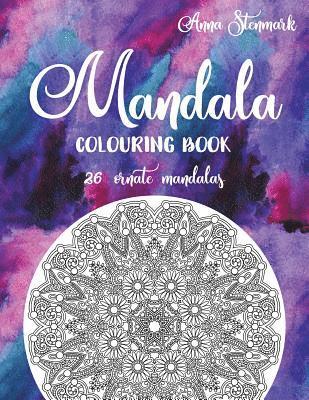 Mandala colouring book - 26 ornate mandalas: The purple mandala book 1