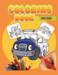 bokomslag Coloring Book For Kids: Vihicle Coloring Books, Car Planes for kids, Activity pages for preschooler