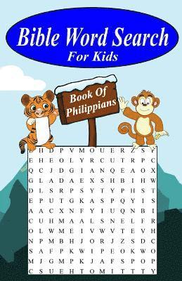 bokomslag Bible Word Search For Kids: The Book of Philippians