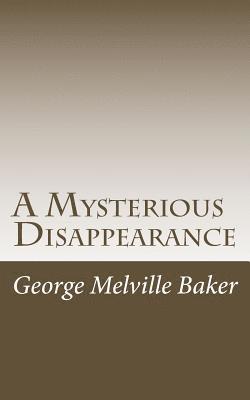 A Mysterious Disappearance 1