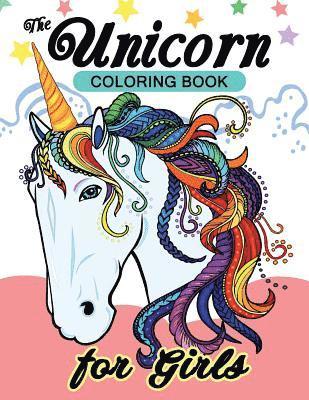 Balloon Publishing - The Unicorn Coloring Books for Girls: Relaxing Designs of Cute Unicorn (A Horse Mystical Creature), Häftad