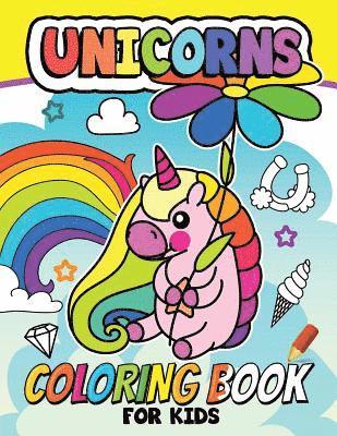 Balloon Publishing - Unicorn Coloring book for Kids: Coloring book for girls and kids ages 4-8, 8-12, Häftad