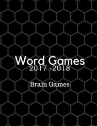 bokomslag Word Games 2017-2018 Brain Games: Large-Print Word Search Puzzles