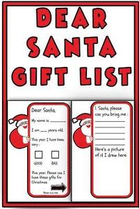 bokomslag Dear Santa Gift List: Dear Santa Christmas gift list