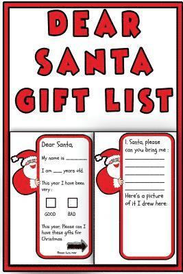 Dear Santa Gift List: Dear Santa Christmas gift list 1