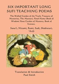 bokomslag Six Important Long Sufi Teaching Poems: The Walled Garden of the Truth, Treasury of Mysteries, The Masnavi, Pand-Nama (Book of Wisdom) Rose Garden of
