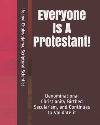 bokomslag Everyone Is A Protestant!: Denominational Christianity Birthed Secularism, and Continues to Validate it