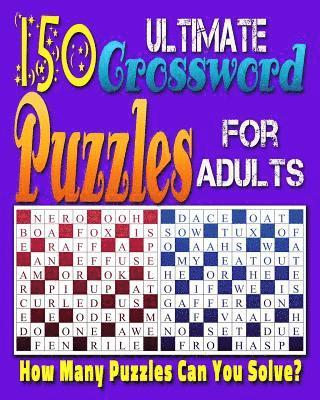 Razorsharp Productions - Ultimate Crossword Puzzle For Adults: Printable Crossword Puzzles for Adults and Seniors.: Can you solve all of these crossword puzzles?, Häftad