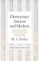 Democracy Ancient and Modern