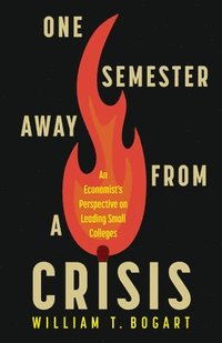 bokomslag One Semester Away from a Crisis: An Economist's Perspective on Leading Small Colleges